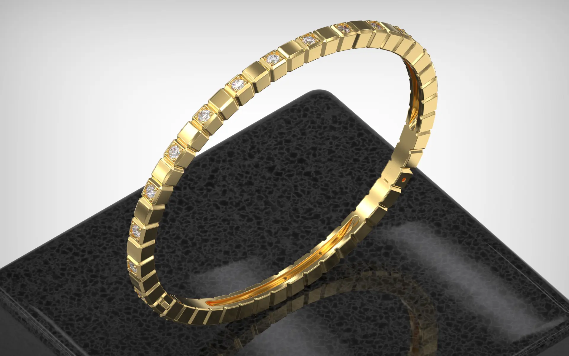 Chopard - Ice Cube with diamonds 170mm