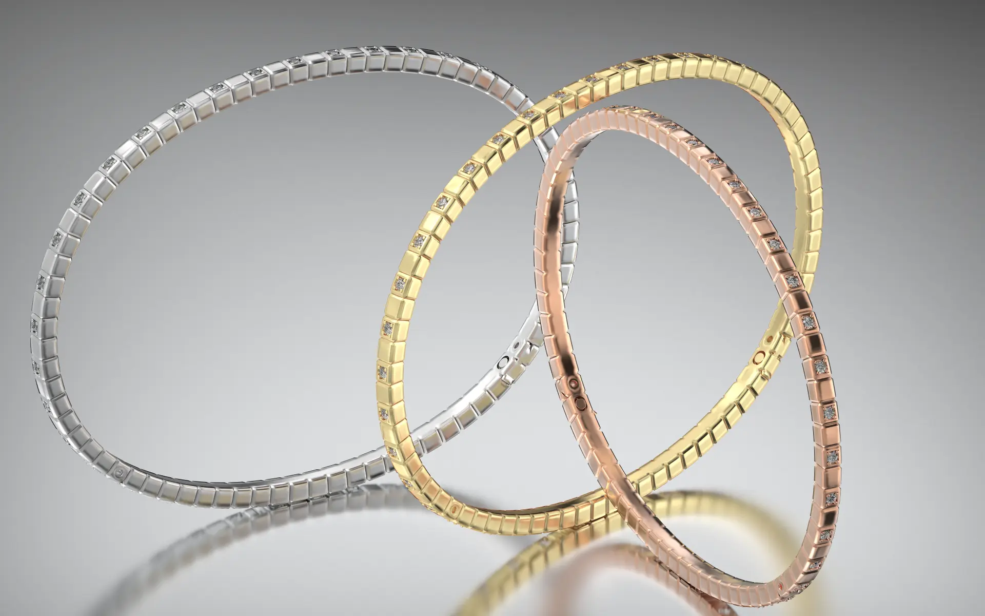 Chopard - Ice Cube with diamonds