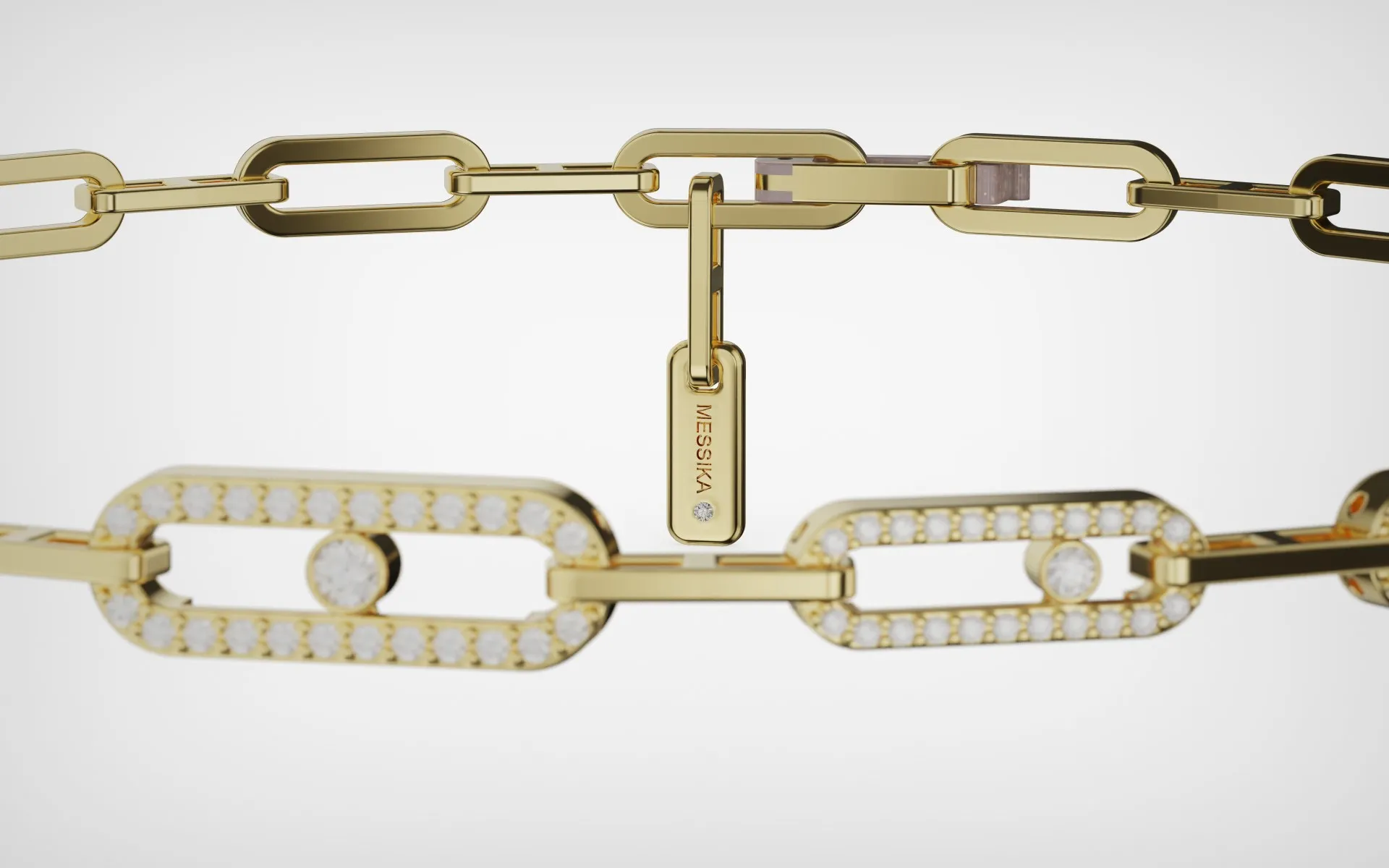 Колье Messika - Move Link Multi Choker