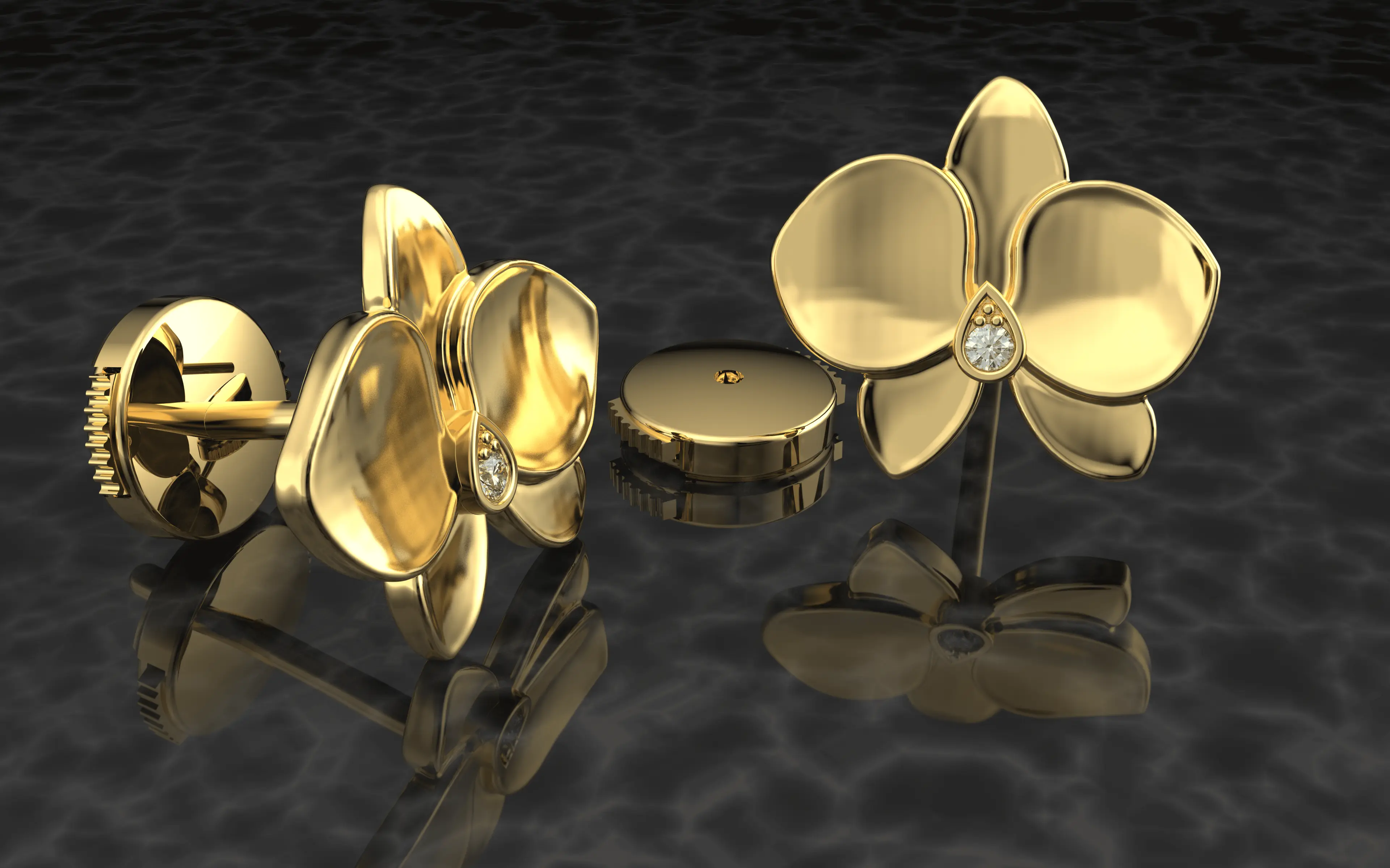 Orchid Caress by Screw