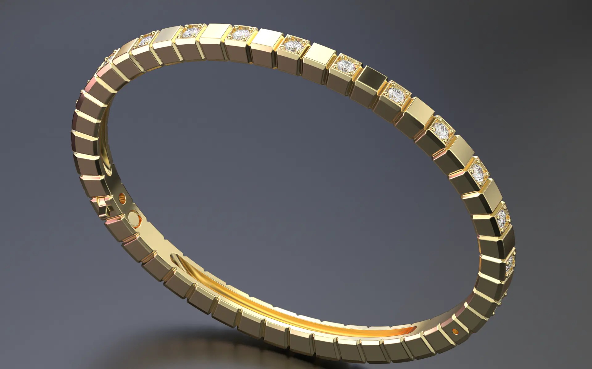 Браслет Chopard - Ice Cube with diamonds 148mm