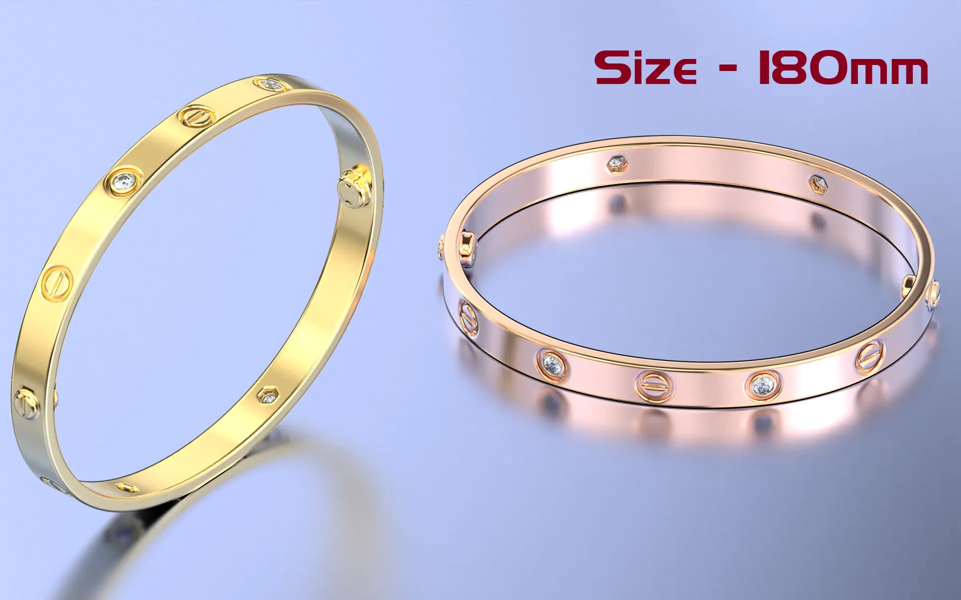 Браслет Love Classic model 180mm